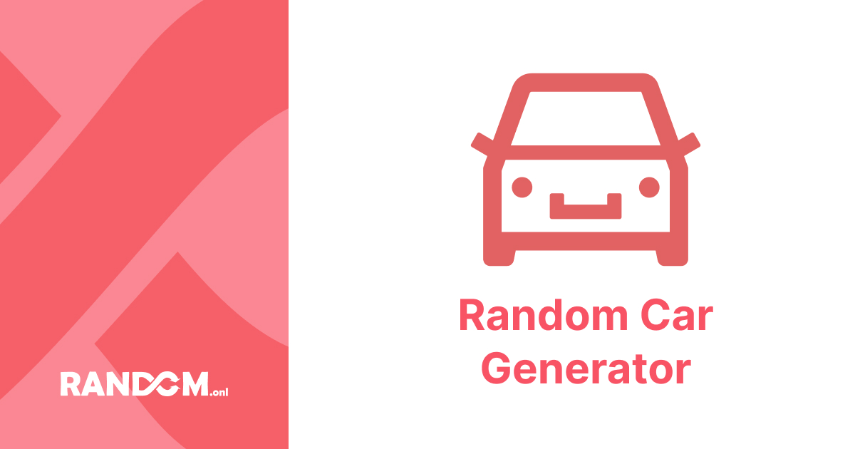 random car names generator