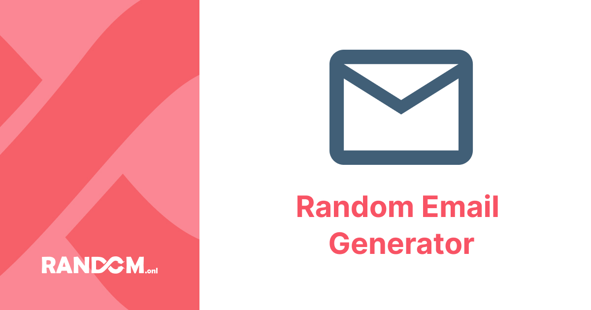 random email generator for facebook