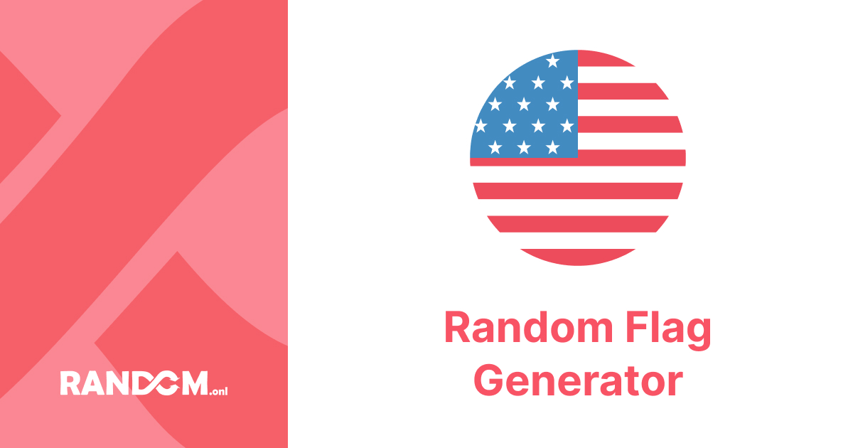 Random Flag Generator | Random.onl